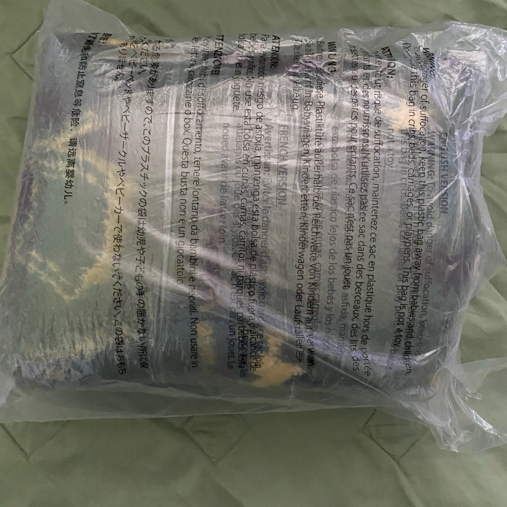 NWT Lug Camp Green Sherpa Blanket - Picture 2 of 4